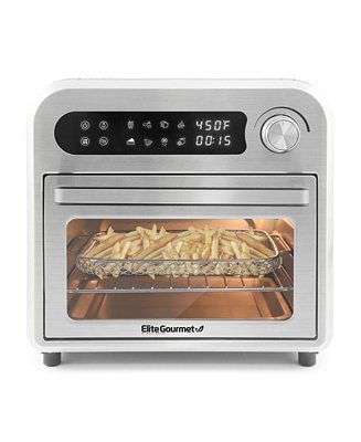 10.5Qt Air Fryer Convection Oven with Programmable Timer & Temperature and 8 Menu Functions