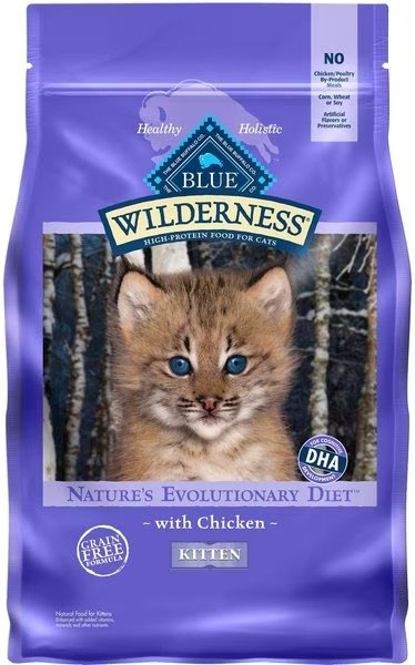 High Protein Natural Grain-Free Chicken Kitten Dry Cat Food