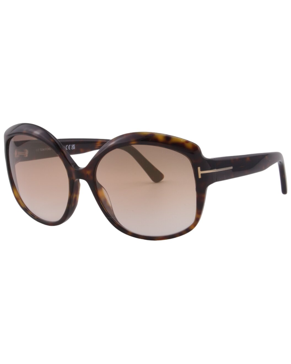 Women's Chiara 60mm Sunglasses / Gilt
