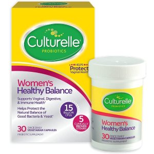 Culturelle Women’s Healthy Balance Probiotic for Women, Most Clinically Studied Probiotic Strain, Proven to Support Digestive, Immune and Vaginal Health*, 30 Count