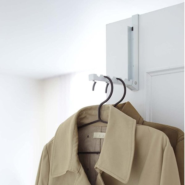 Over The Door Hooks - Folding Hanging Coat Rack