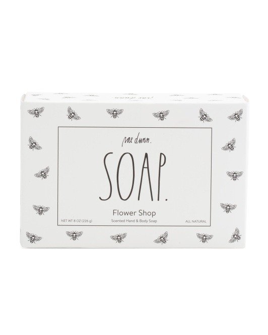 8oz Bees Flower Shop Bar Soap | Bath & Body | Marshalls