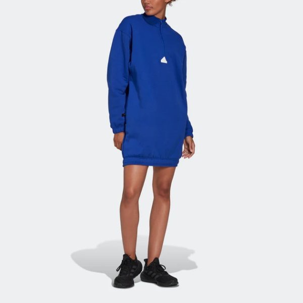 Women's adidas Half-Zip Sweater Dress