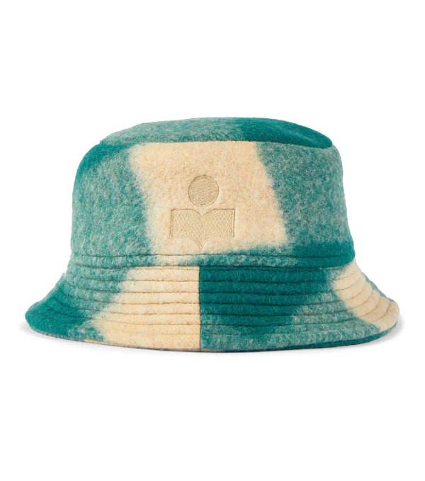 Loiena wool-blend bucket hat
