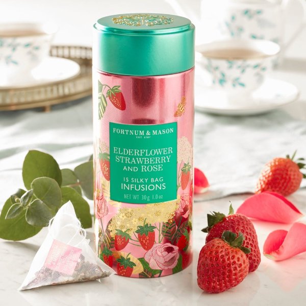 草莓玫瑰茶礼罐 30g 
