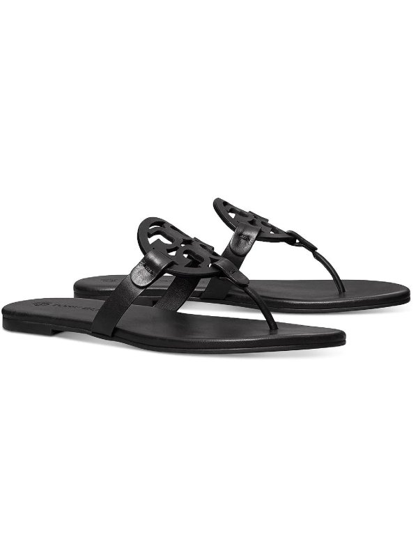 miller womens leather thong flat sandals