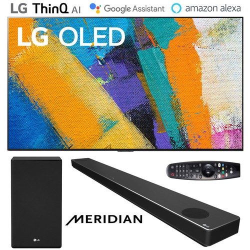 OLED65GXPUA 65" GX 4K OLED TV w/ AI ThinQ (2020) Bundle with SN10YG Soundbar