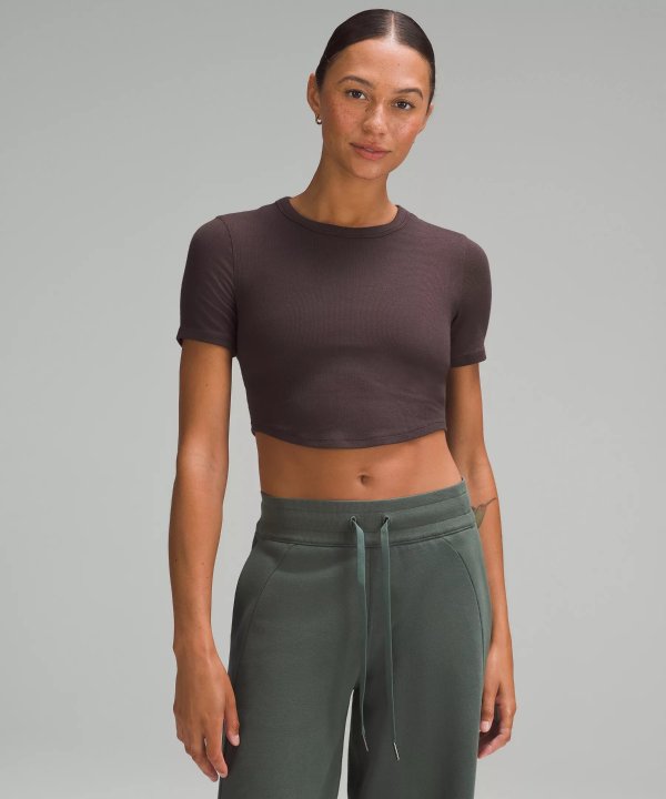 Hold Tight Cropped T-Shirt | Women's Short Sleeve Shirts & Tee's | lululemon