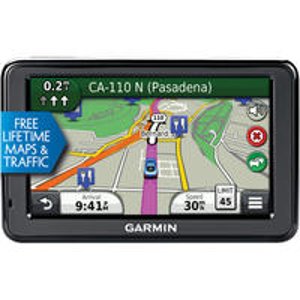 Garmin nüvi 2455LMT 4.3" GPS with Lifetime Maps & Traffic (Manufacturer Refurbished). 