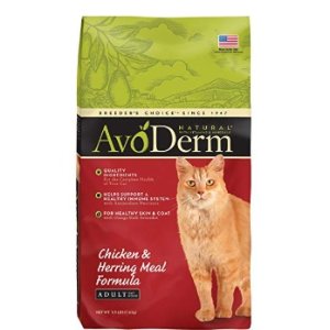 AvoDerm Natural Chicken & Herring, Healthy Skin & Coat, Dry Cat Food