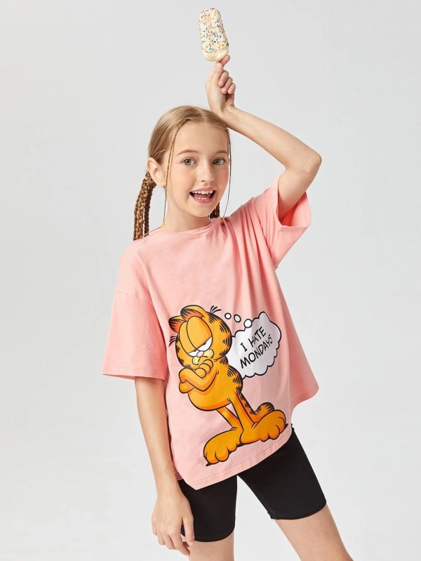 儿童 X Garfield T恤