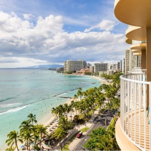 夏威夷海滨度假酒店 入住含早 冲浪主题 步行到沙滩