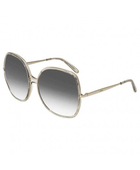 CE725S 272 - Women's Light Grey Gradient Oval Sunglasses