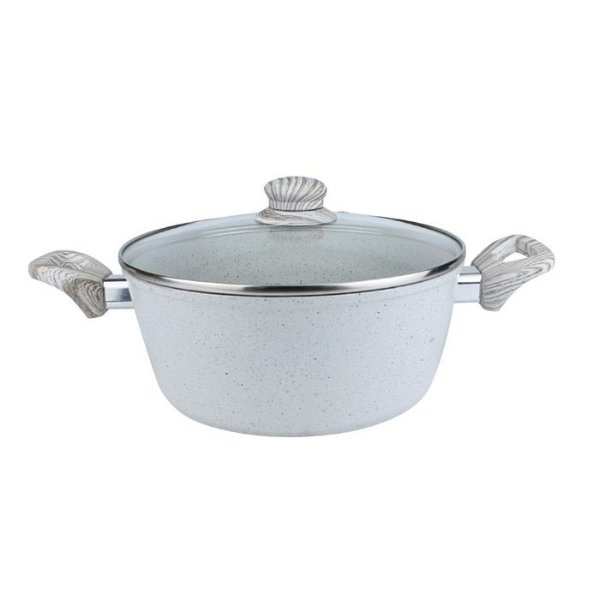 5-Qt. Speckled Dutch Oven with Glass Lid