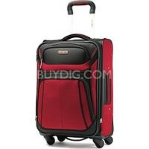 Samsonite Aspire Sport Spinner 21 Inch Expandable Bag - Red/Black
