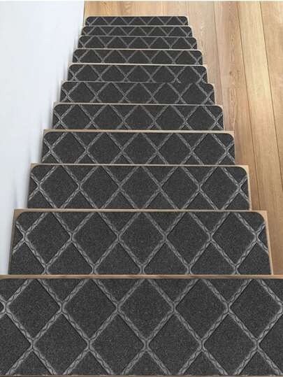 1pc Geometric Pattern Stair Mat