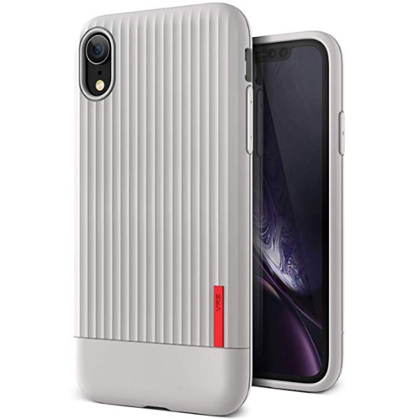 iPhone XR Case, VRS DESIGN [Gray] Slim Full Body Protective [Single fit] Ultra Thin Compatible with Apple iPhone XR 6.1 inch (2018)