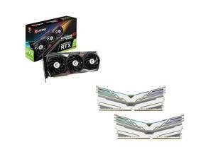 MSI GeForce RTX 3070 GAMING X TRIO, OLOy WarHawk RGB 32GB &#40;2 x 16GB&#41; DDR4 3200 &#40;PC4 25600&#41; Desktop Memory