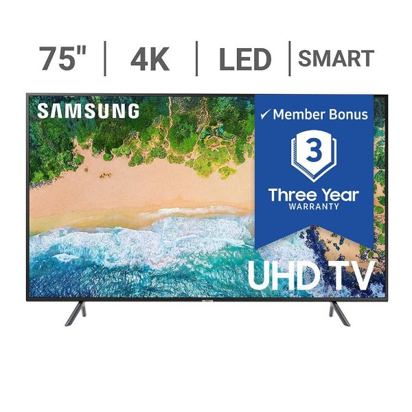 NU6950 75" 4K HDR 智能电视