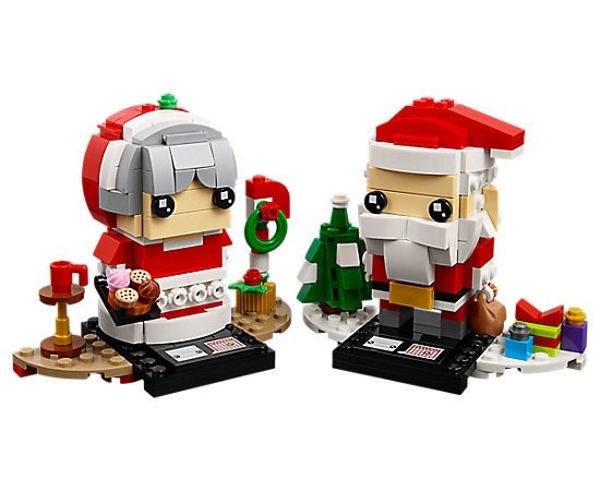 Mr. & Mrs. Claus - 40274 | BrickHeadz | LEGO Shop