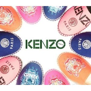  Kenzo 虎头草编鞋(2色)