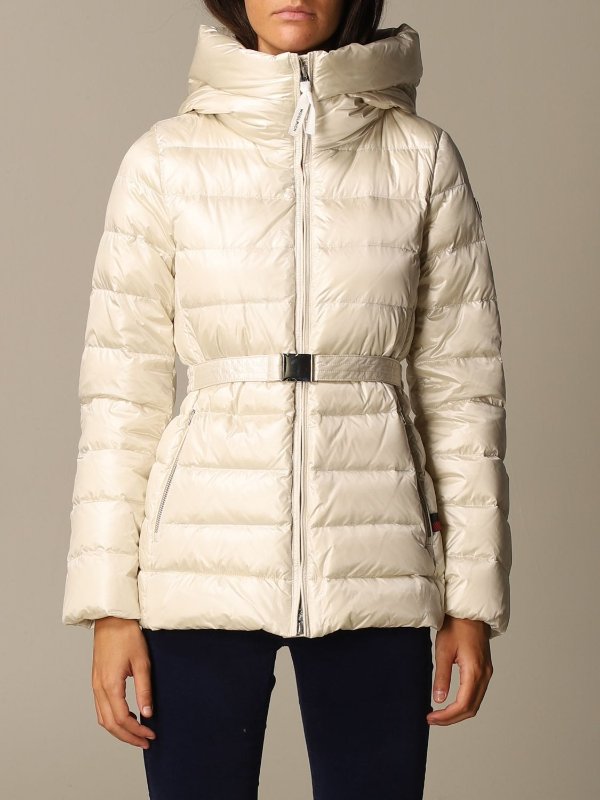 Clover Woolrich hooded down jacket