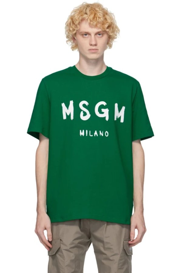 Green Artist Logo T-Shirt