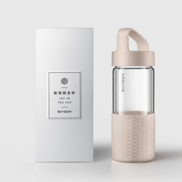 Portable-mug pink 400ml