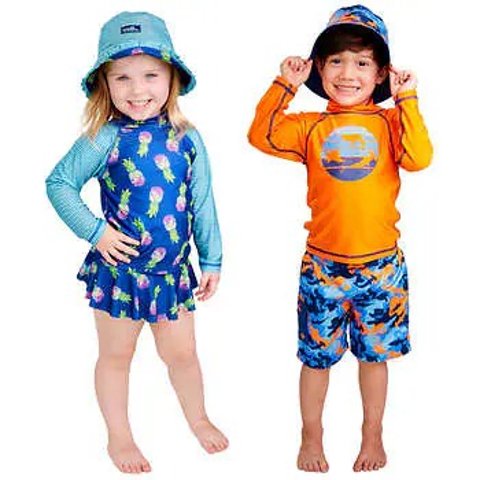 UV Skinz 小童防晒泳衣3件套
