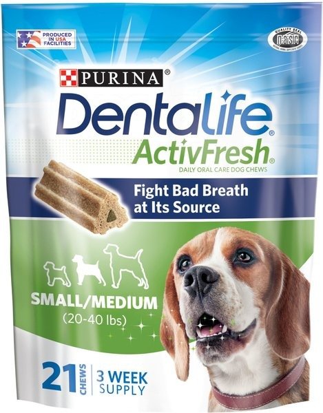 DentaLife ActivFresh Daily Oral Care Small/Medium Dental Dog Treats