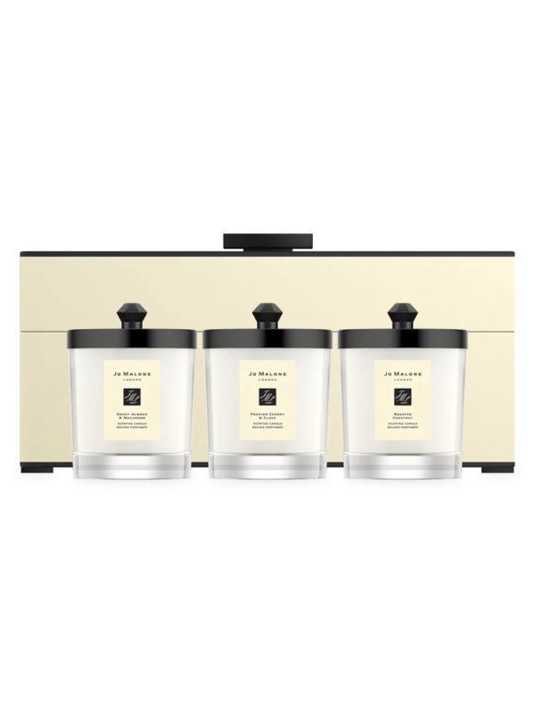 3-Piece Decorated Candle Collection