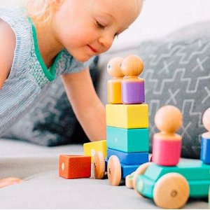 Tegu 高品质木制磁力积木玩具热卖 宝宝创意无限大