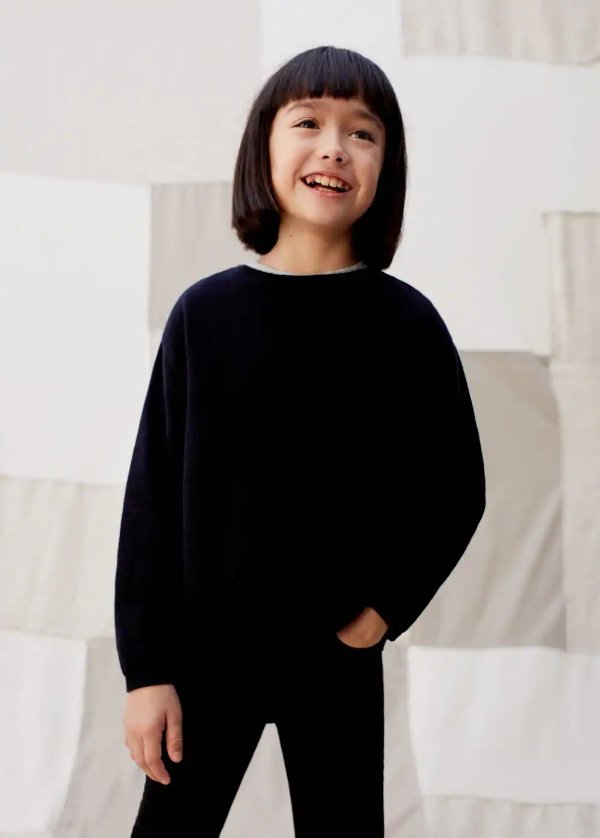 Organic cotton sweater - Girls | OUTLET USA