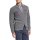 Men's Melange Cashmere Two-Way Zip Sweater