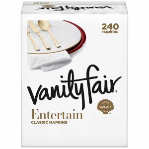 开抢：Vanity Fair 餐巾纸3层60片 4盒装