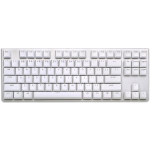 G.SKILL KM360 樱桃红轴 87键悬浮式 白色背光机械键盘