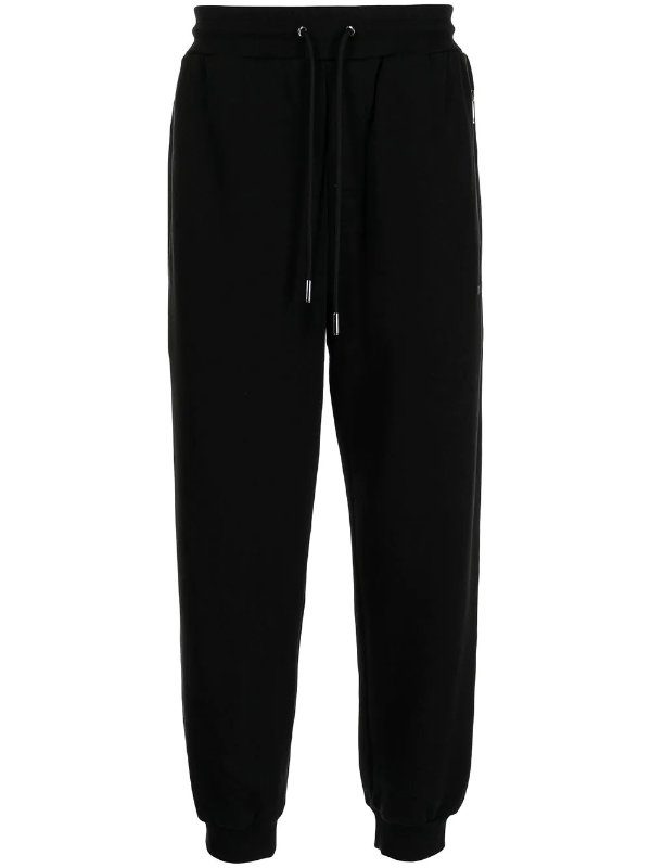 logo ankle track trousers