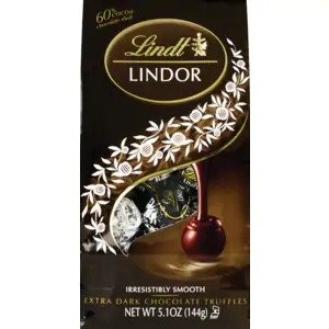 Lindor Truffles, 60% Extra Dark Chocolate With A Smooth Filling, Limited Edition