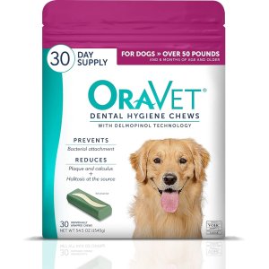 Oravet dog dental chews