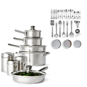Cooks 52-PC. Stainless Steel Cookware Set @ JCPenney