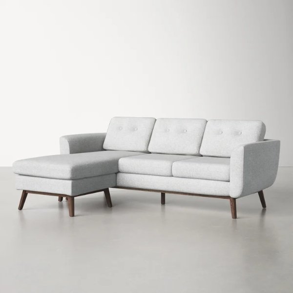 Concord 86.61" Wide Reversible Sofa & Chaise