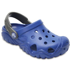 Crocs 官网儿童Swiftwater 洞洞鞋，3色选