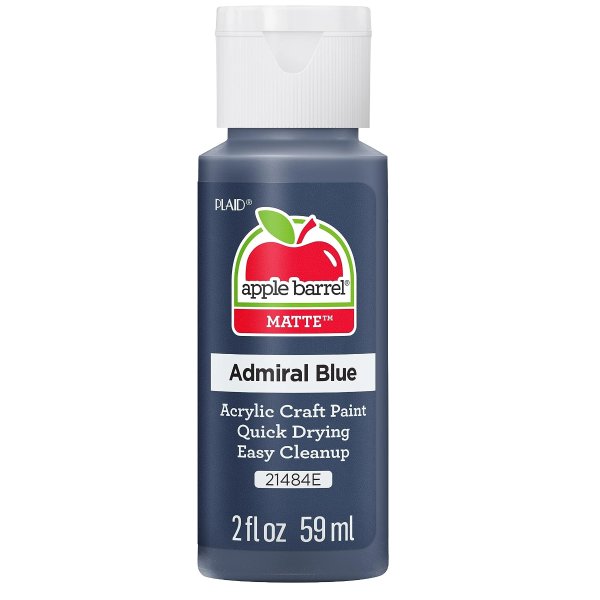 Acrylic Paint in Assorted Colors (2 oz), 21484, Admiral Blue