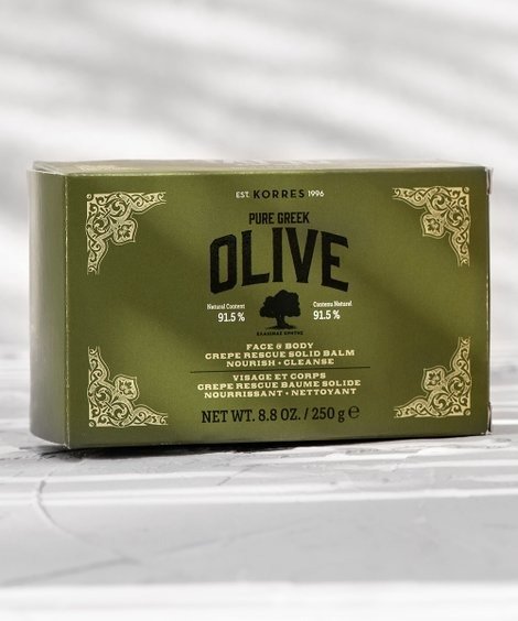 Pure Greek Olive Cleansing Balm Bar - Set of Two