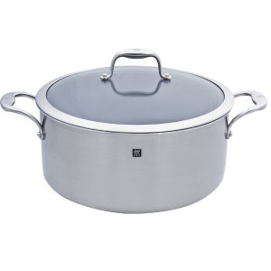 ZWILLING J.A. Henckels Sol 3-ply 8-qt Stainless Steel Thermolon Nonstick Stock Pot