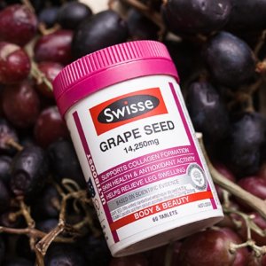 澳洲直邮：Swisse 澳洲葡萄籽精华 180粒 天然抗氧化