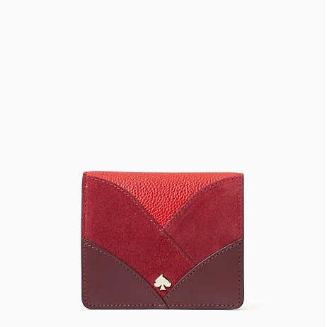 nadine patchwork small bifold wallet