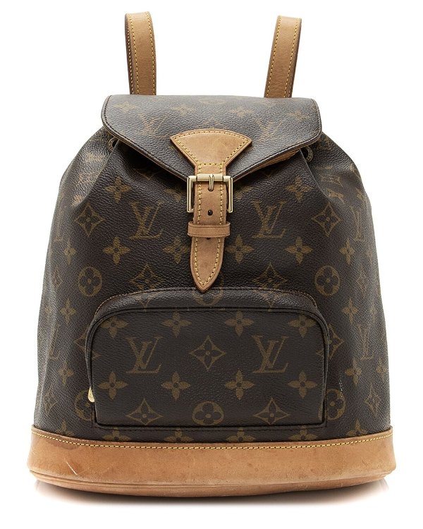 Monogram Canvas Montsouris MM Backpack (Authentic Pre-Owned)
