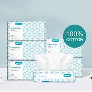 Dealmoon Exclusive: Winner Soft Dry Wipe 600 Count Unscented Cotton Tissues