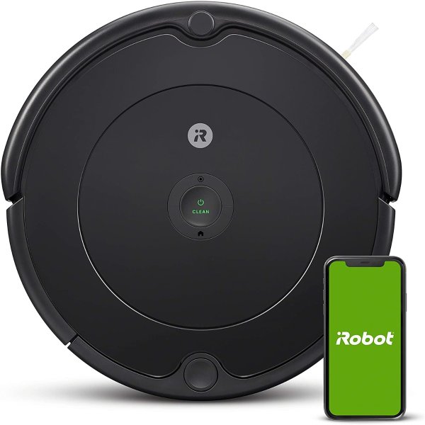 Roomba 692 Robot Vacuum-Wi-Fi Connectivity, Works with Alexa, Good for Pet Hair, Carpets, Hard Floors, Self-Charging, Charcoal Grey